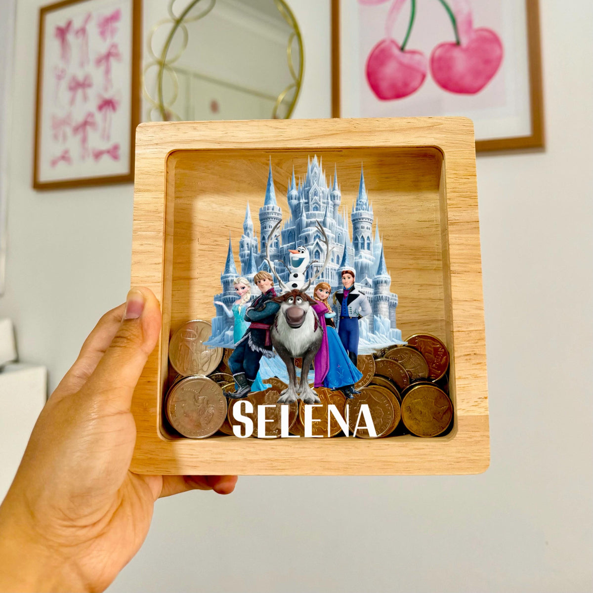Personalized Frozen Money Box