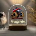 Personalized Monster Truck Night Light