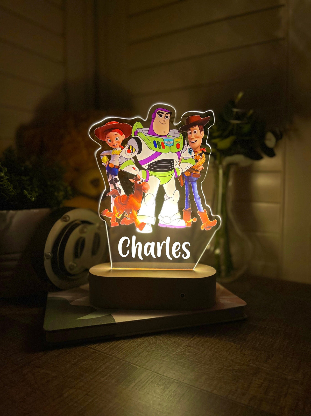 Personalized Toy Story Night Light