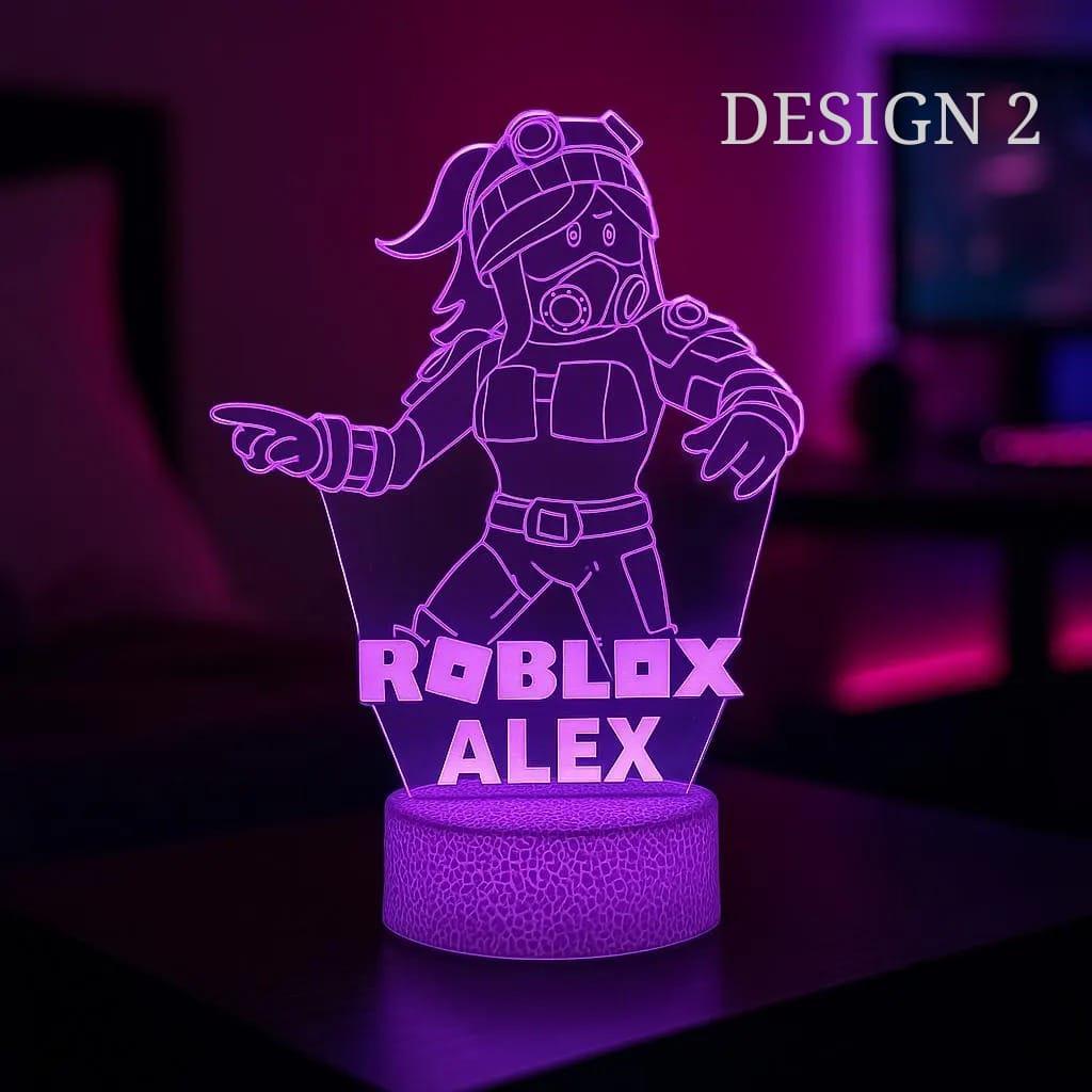 Personalized ROBLOX Night Light