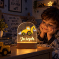 Personalized Digger Night Light