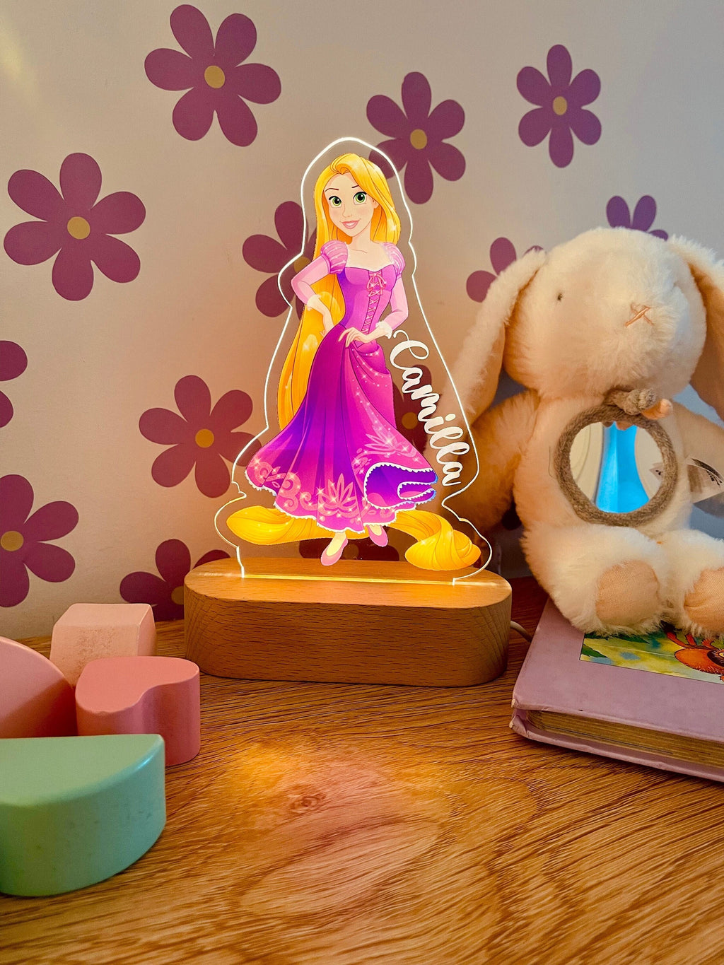 Personalized Rapunzel Night Light
