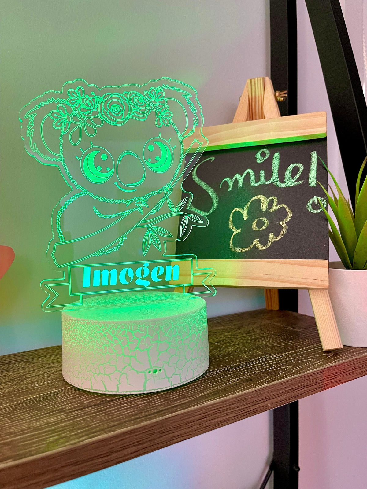 Personalized Koala Bear Night Light