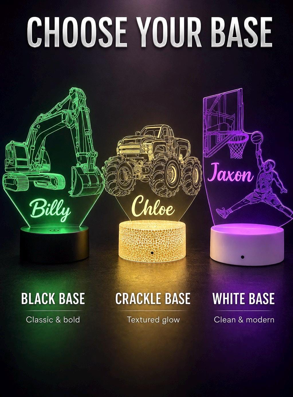 Personalized Elsa Frozen Night Light