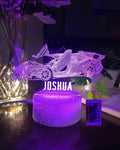Personalised Lamborghini Night Light