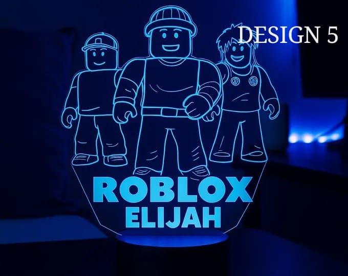 Personalized ROBLOX Night Light