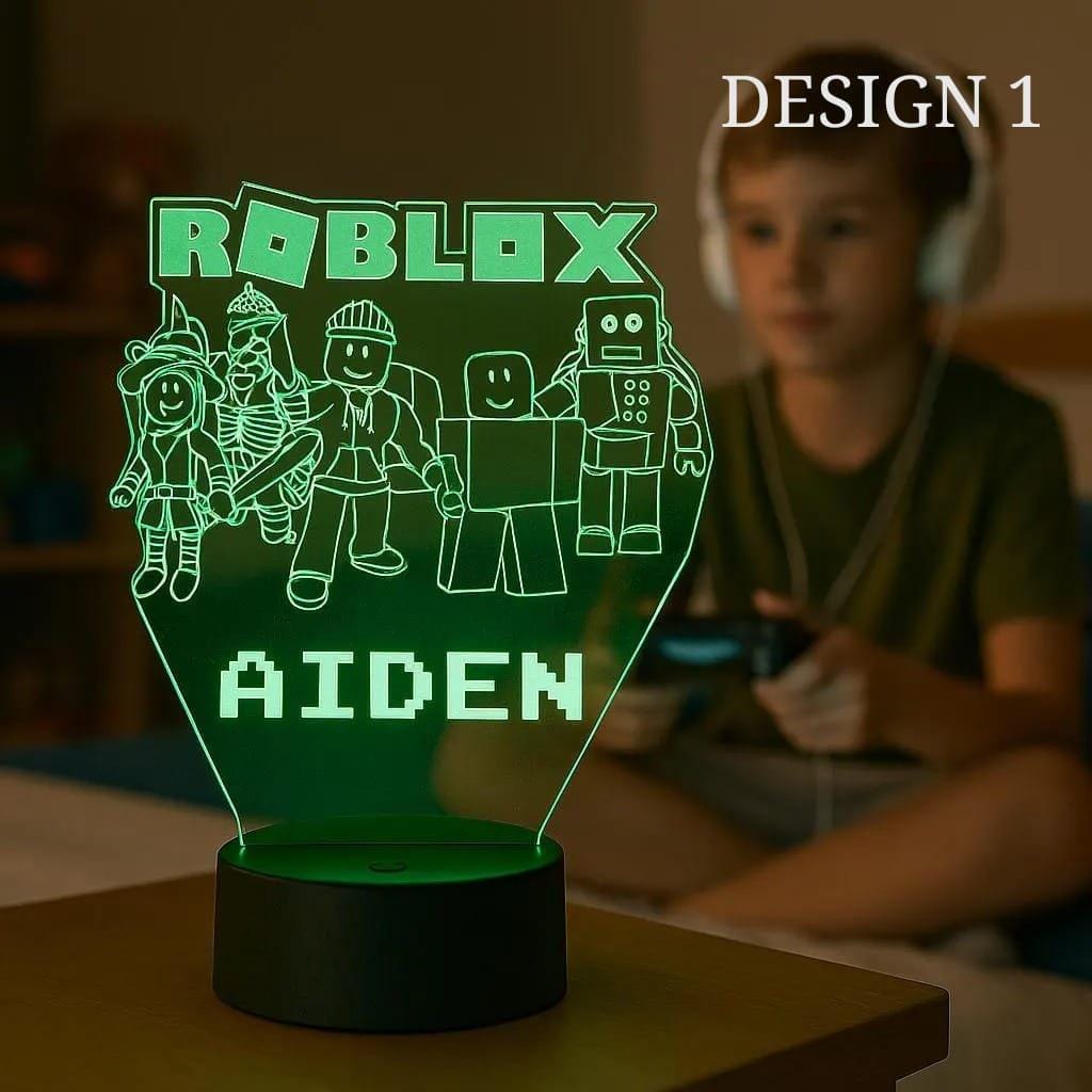 Personalized ROBLOX Night Light