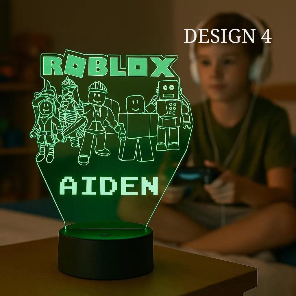 Personalized ROBLOX Night Light