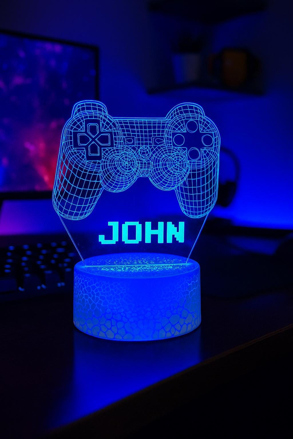 Personalized Joystick Night Light