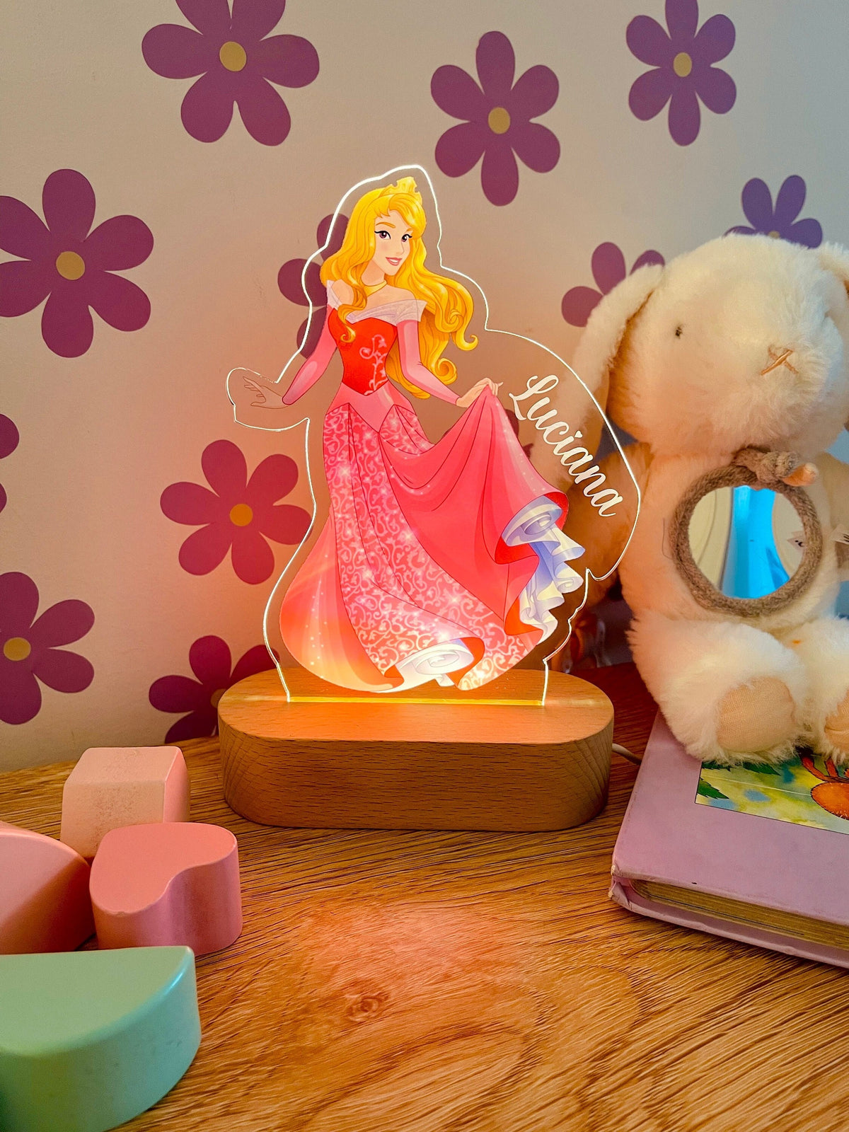 Personalized Princess Aurora Night Light