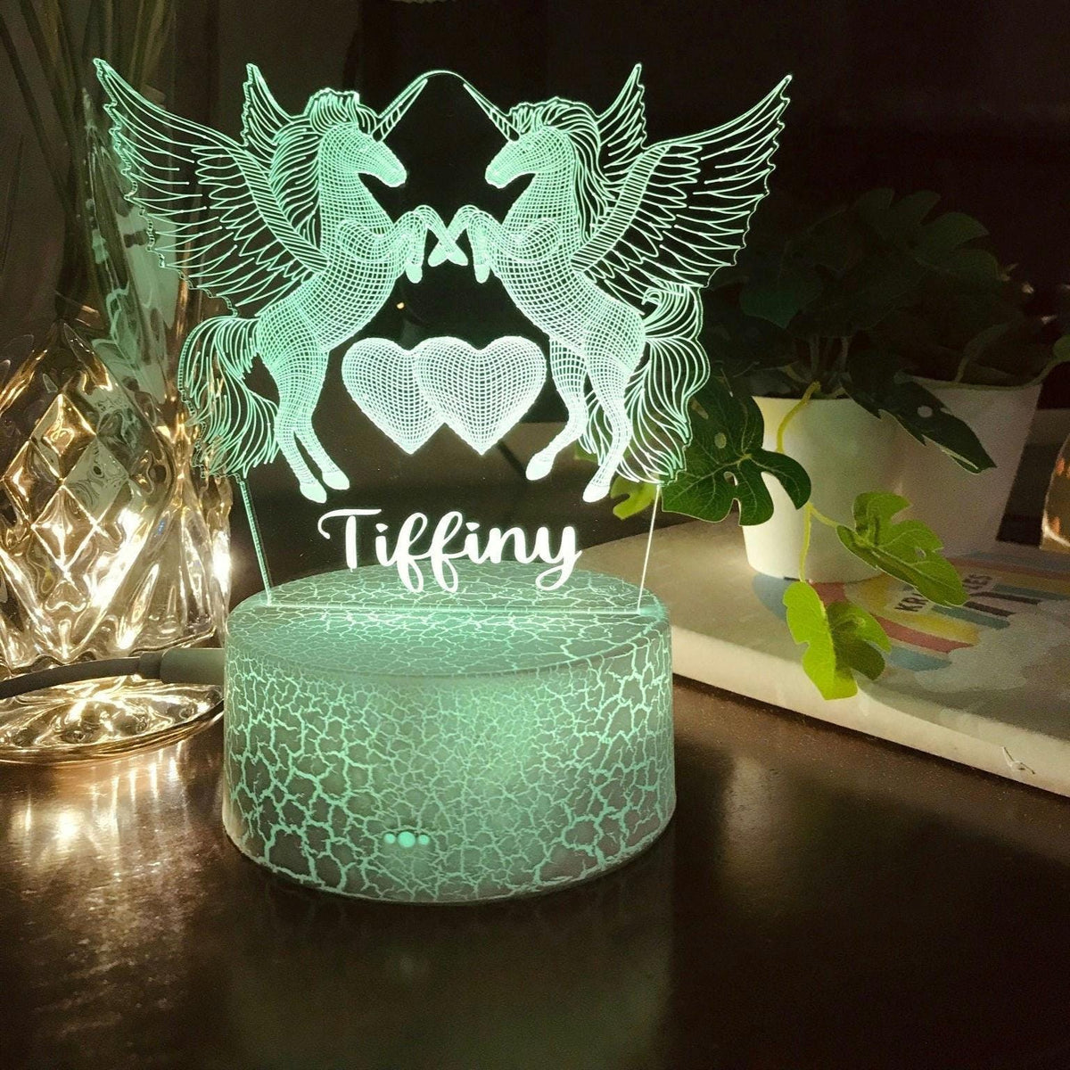 Personalized Unicorn Night Light