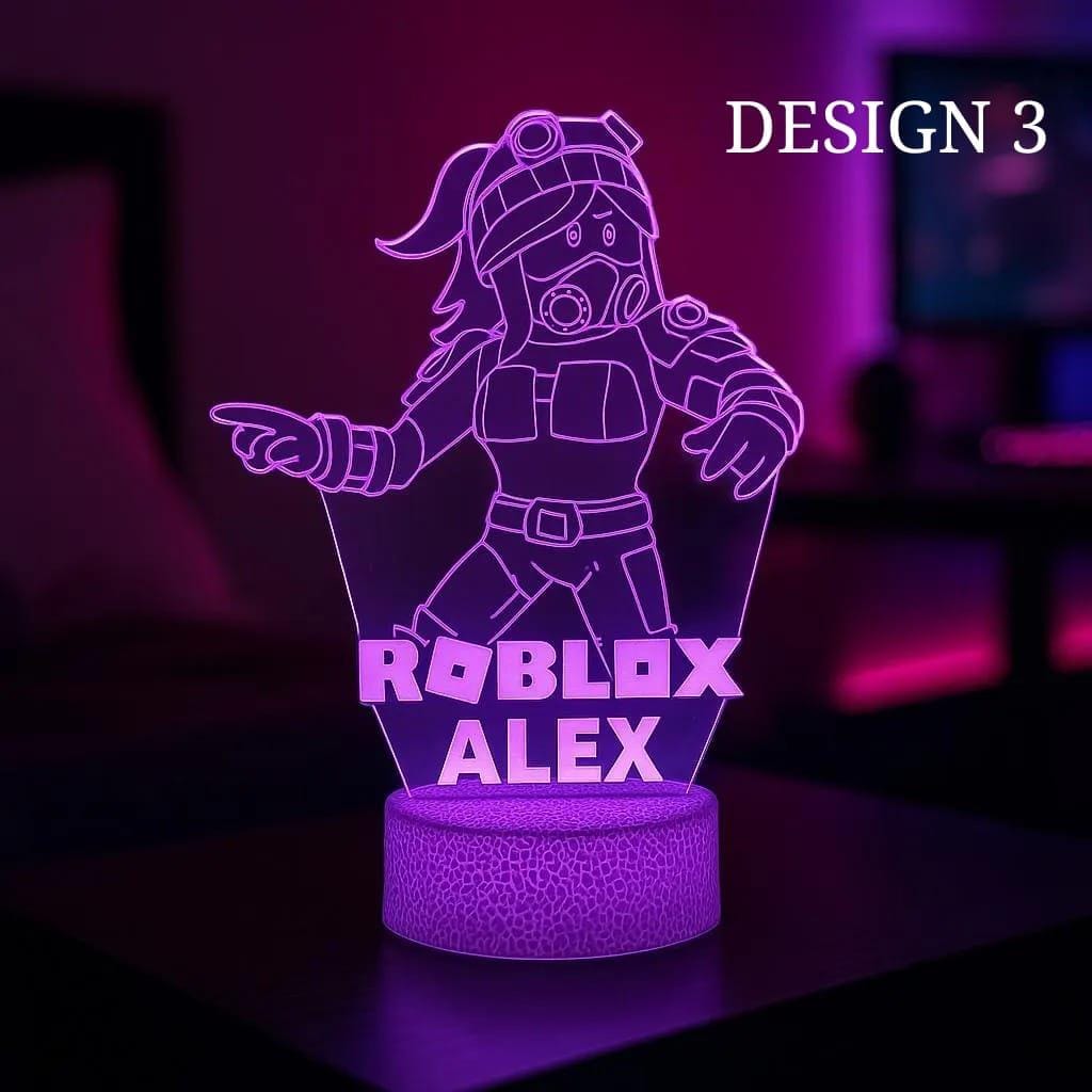 Personalized ROBLOX Night Light