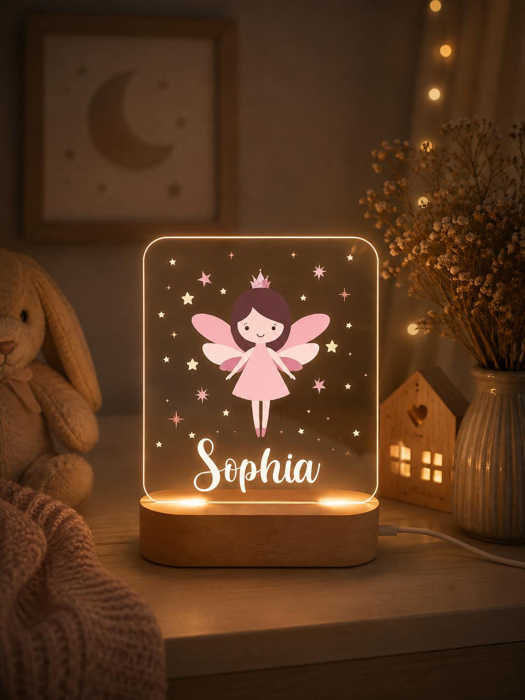 Personalized Fairy Night Light