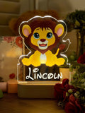 Personalized Lion Night Light