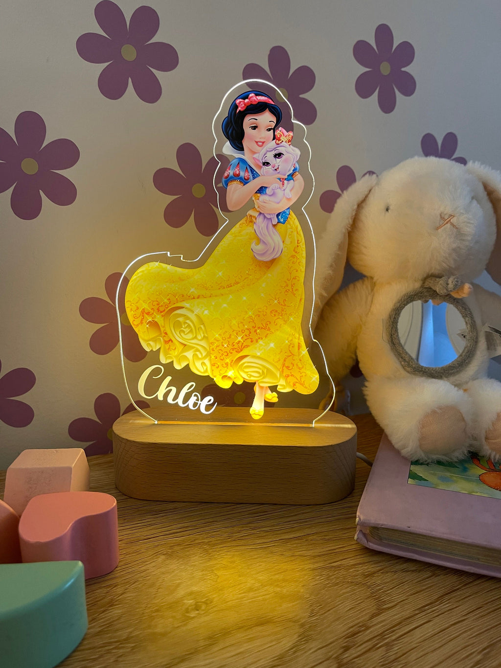 Personalized Snow White Night Light