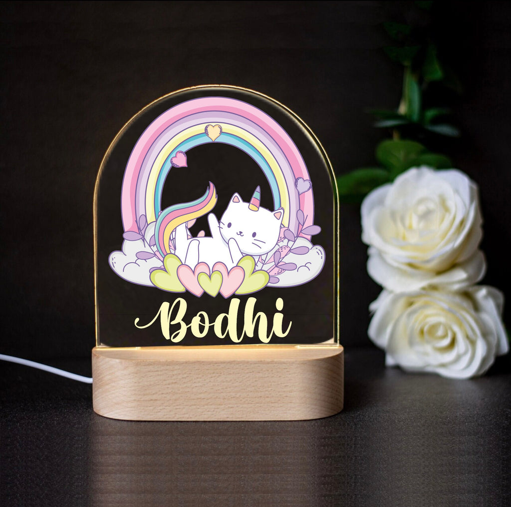 Personalized Kitty Night Light