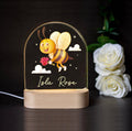Personalized Honey Bee Night Light