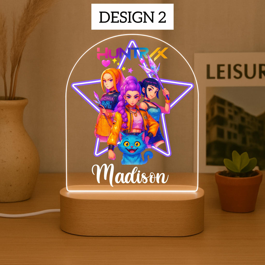 Personalised K-Pop Night Light
