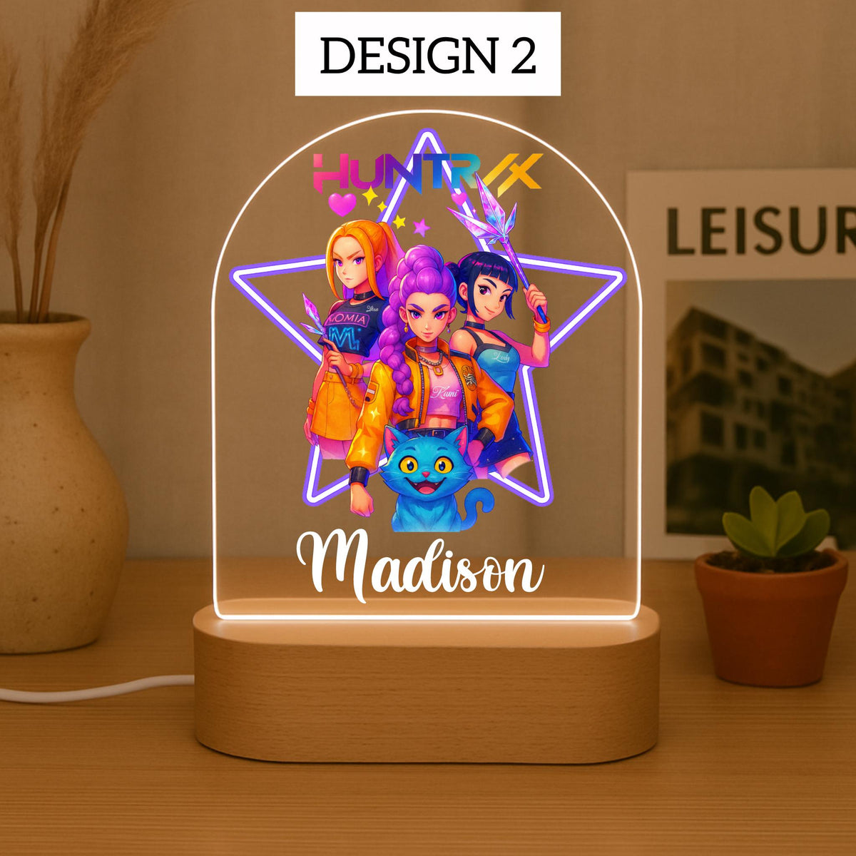Personalised K-Pop Night Light