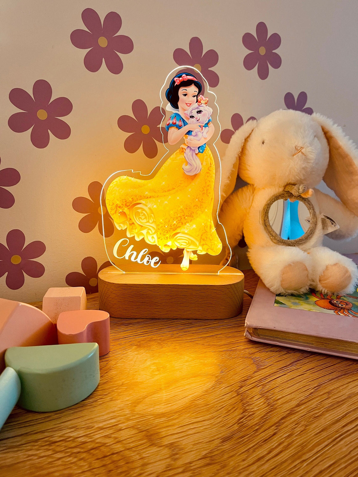 Personalized Snow White Night Light