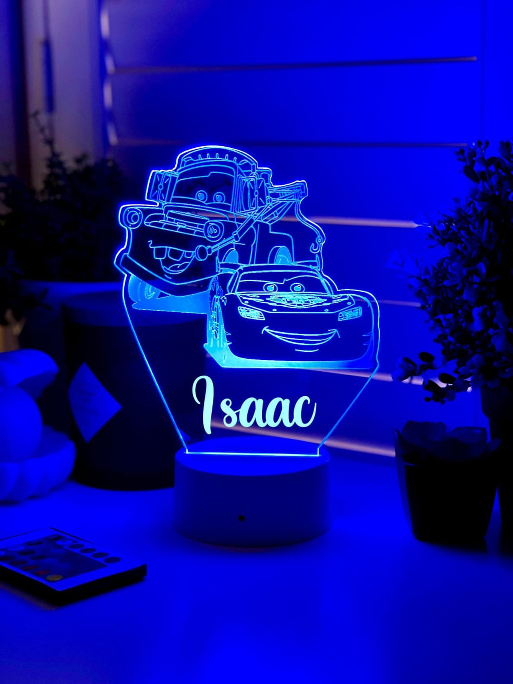 Personalized Lightning McQueen Night Light