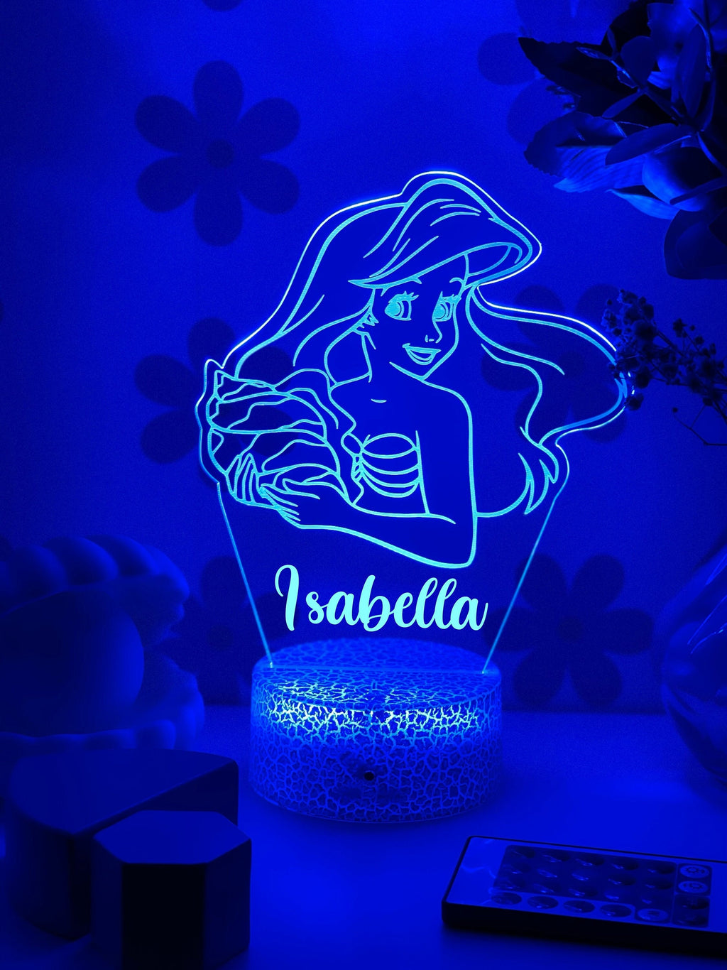 Personalized Little Mermaid Night Light