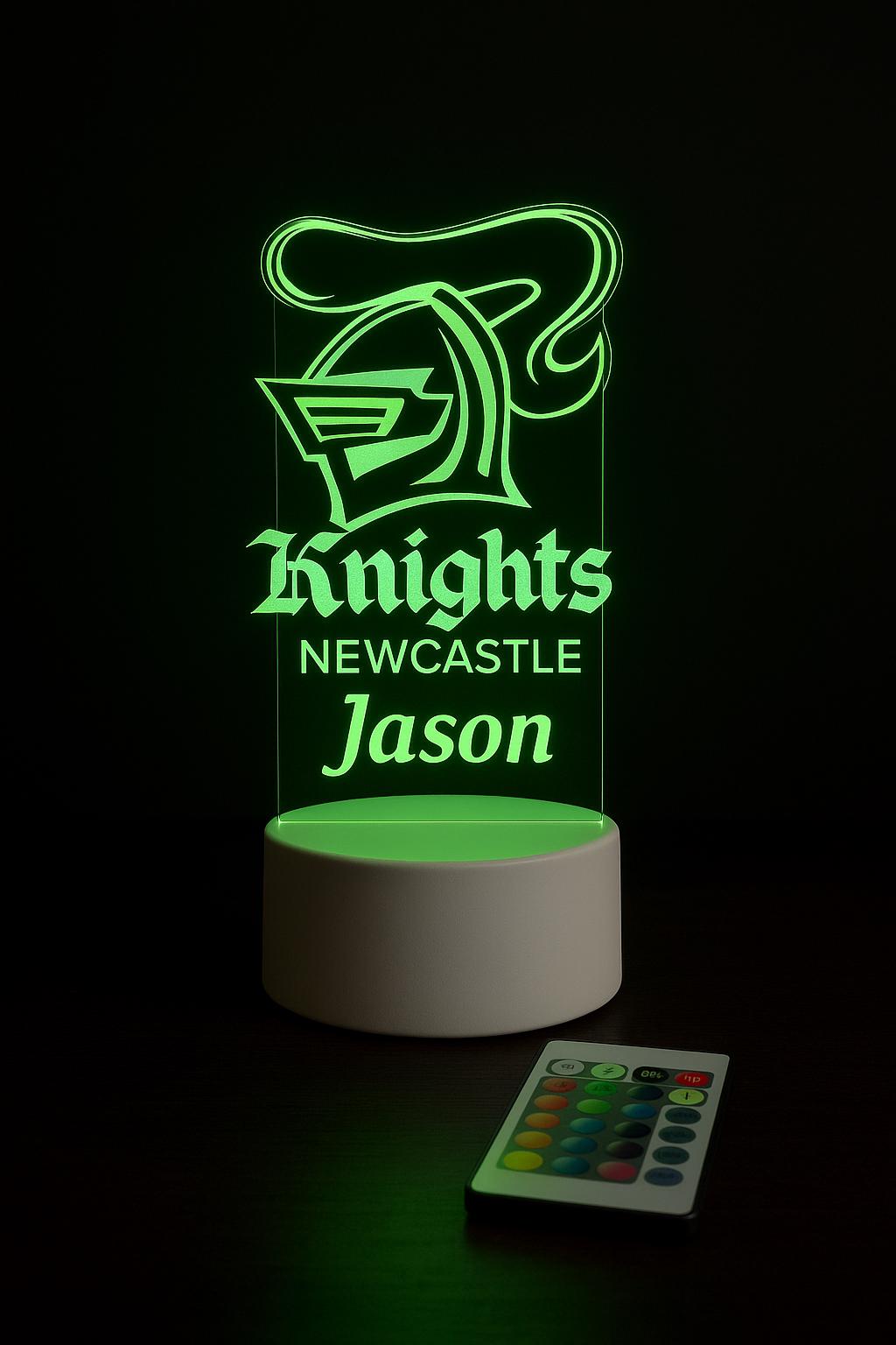 Personalized Parramatta Eels NRL Night Light