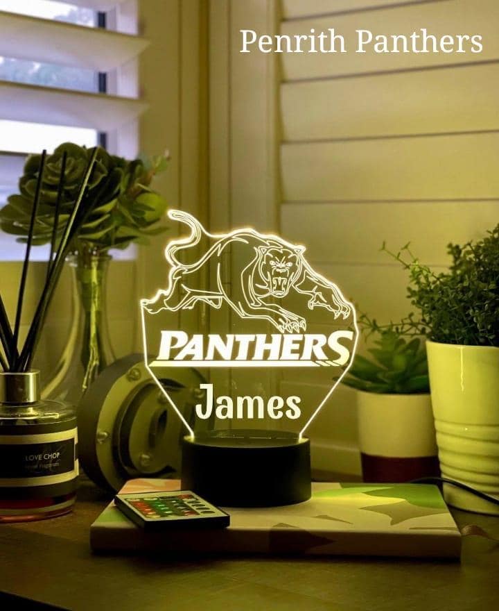 Personalized Rabbitohs Night Light