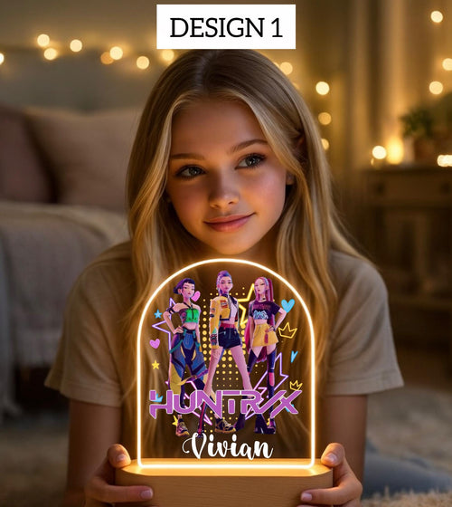 Personalised K-Pop Night Light
