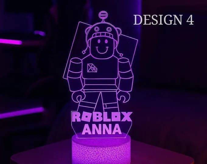 Personalized ROBLOX Night Light
