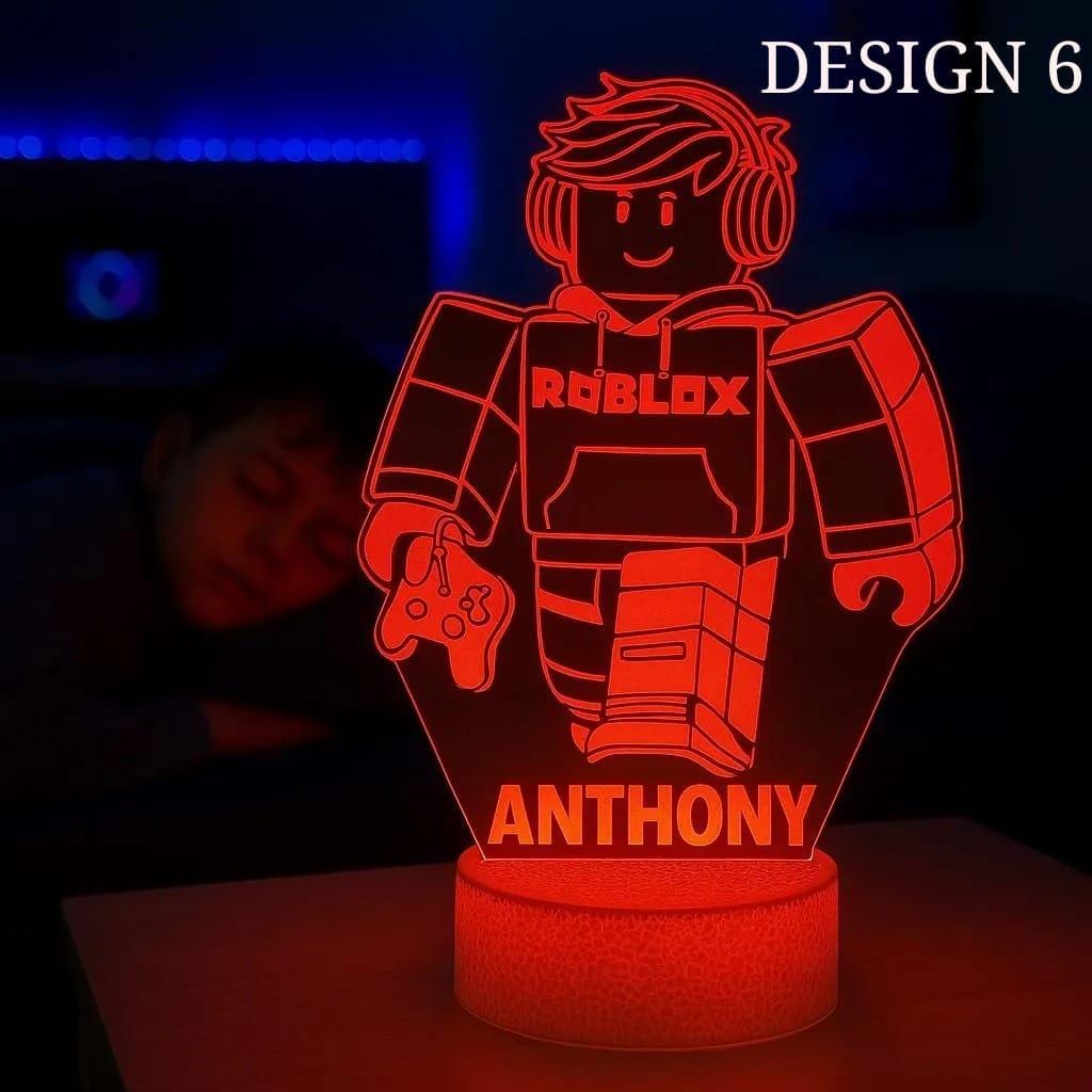 Personalized ROBLOX Night Light
