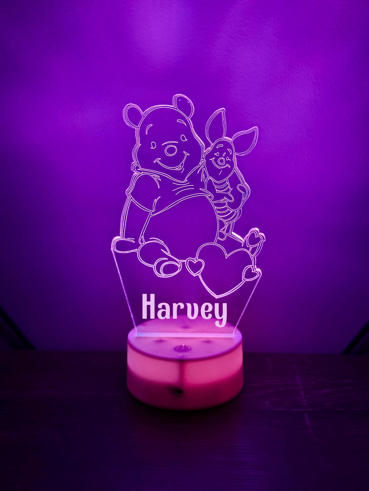 Personalized Winnie the Pooh Night Light