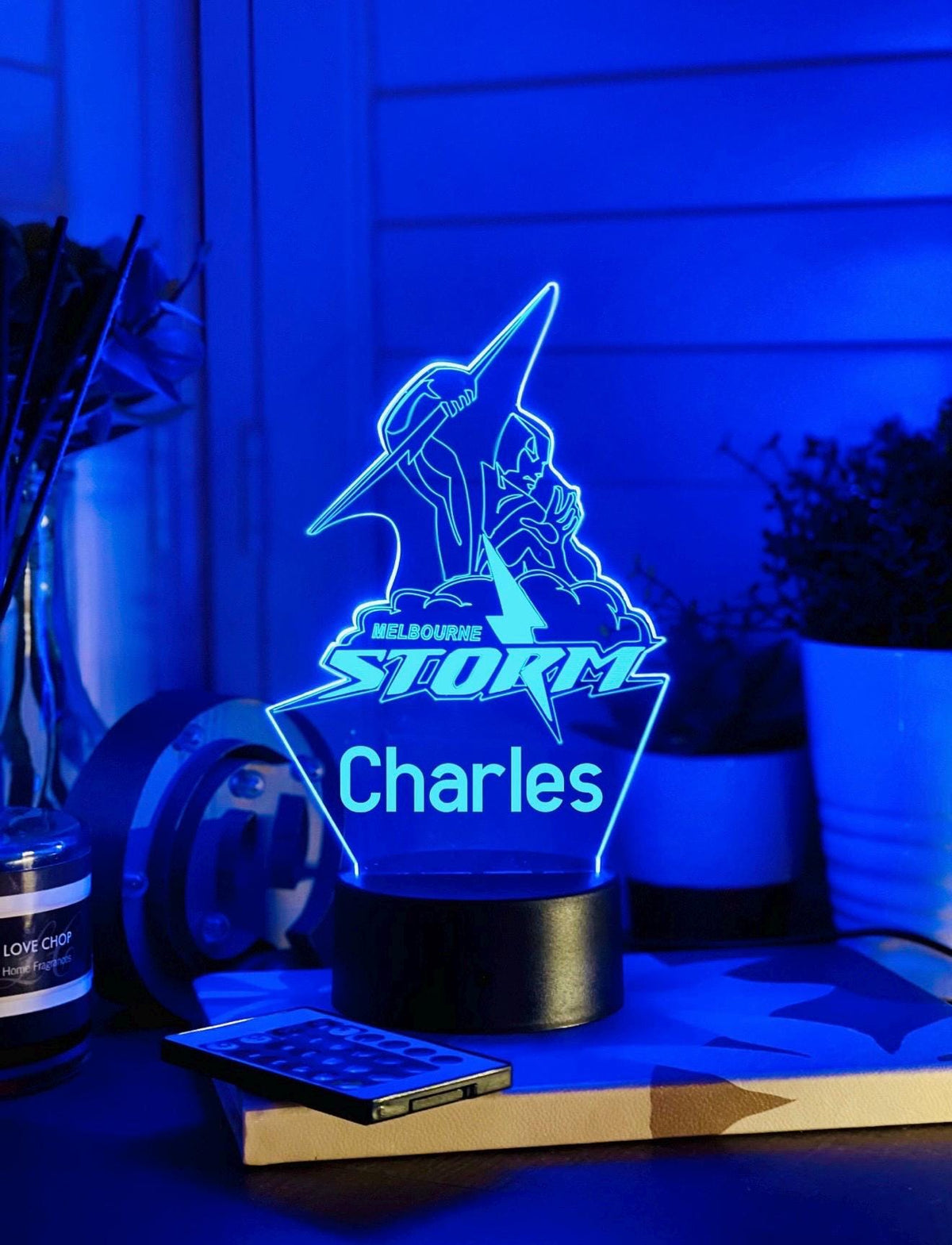 Personalized Parramatta Eels NRL Night Light