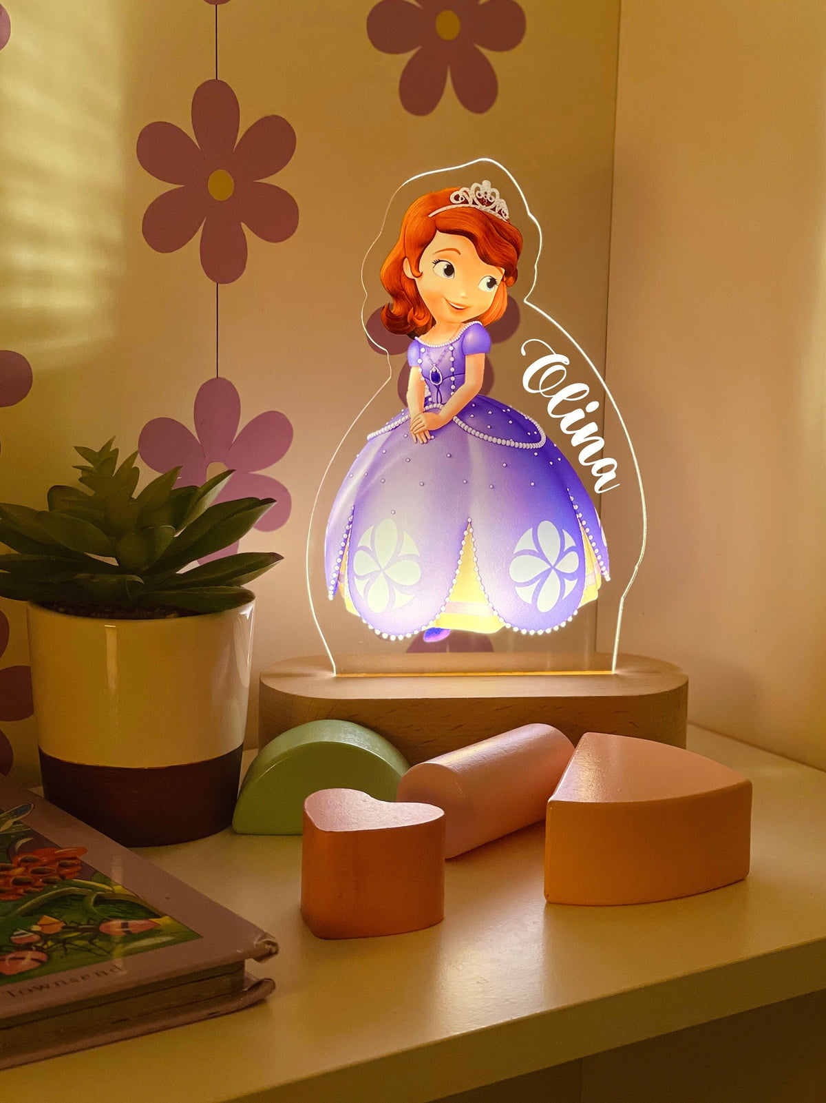 Personalized Princess Sofia Night Light