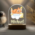 Personalized Sleeping Bear Night Light