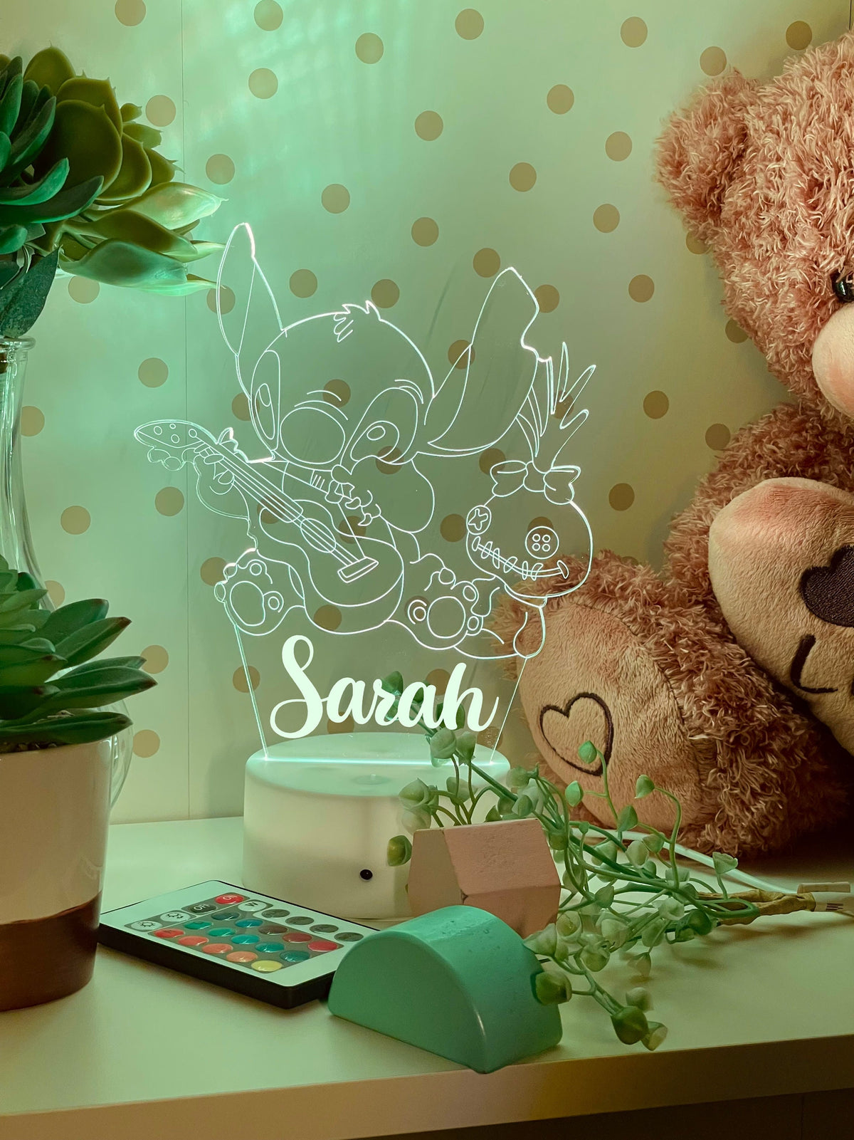 Personalized Lilo & Stitch Night Light