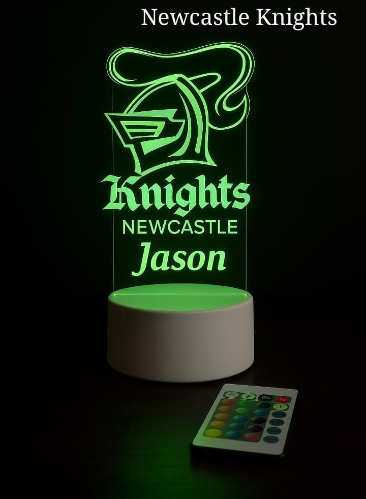 Personalized Rabbitohs Night Light