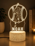 PERSONALIZED BASEBALL NIGHT LIGHT