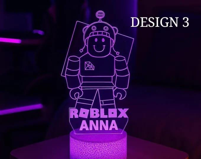 Personalized ROBLOX Night Light