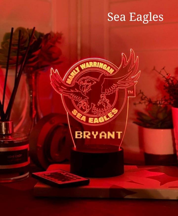 Personalized Cronulla Sharks Night Light
