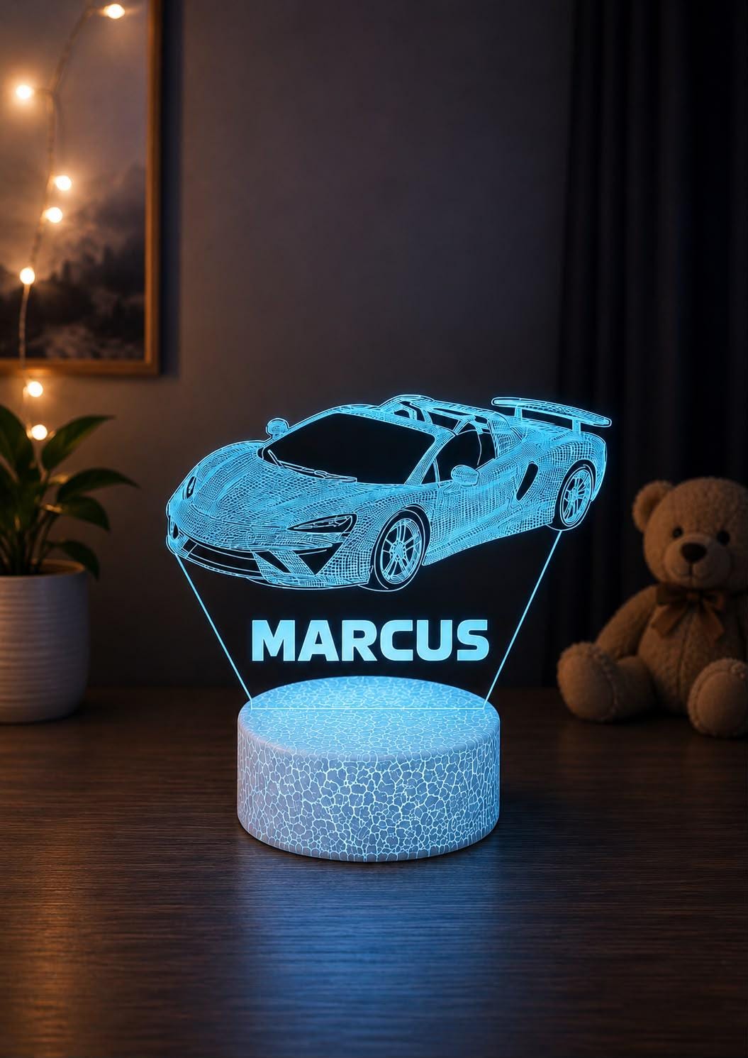 Personalized Car Night Light