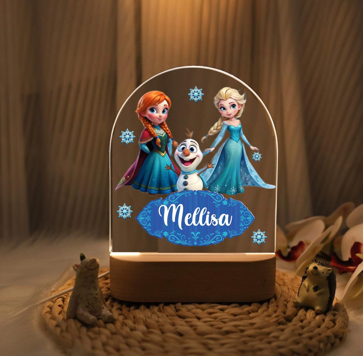 Personalized Frozen Night Light