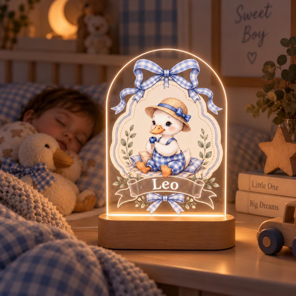 Personalised Duck Night Light