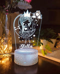 Personalized Moon Fairy Night Light