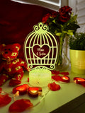 Personalized Love Cage Night Light