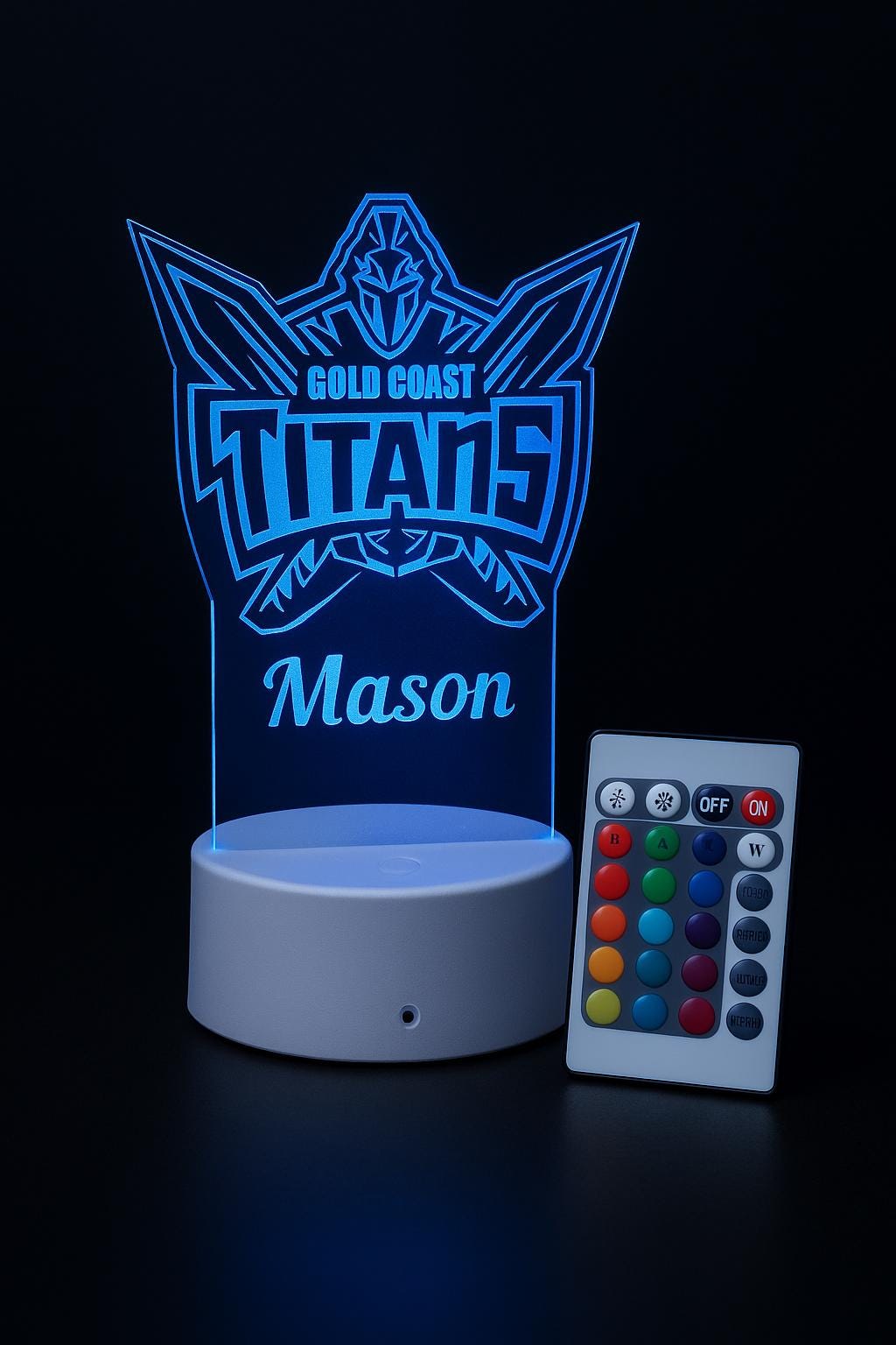 Personalized Parramatta Eels NRL Night Light