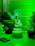 Personalized Minecraft Night Light