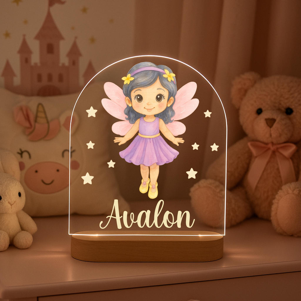 Personalized Starry Fairy Night Light
