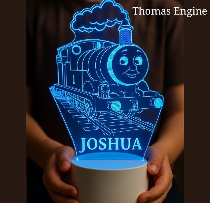 Personalized Thomas Train Night Light