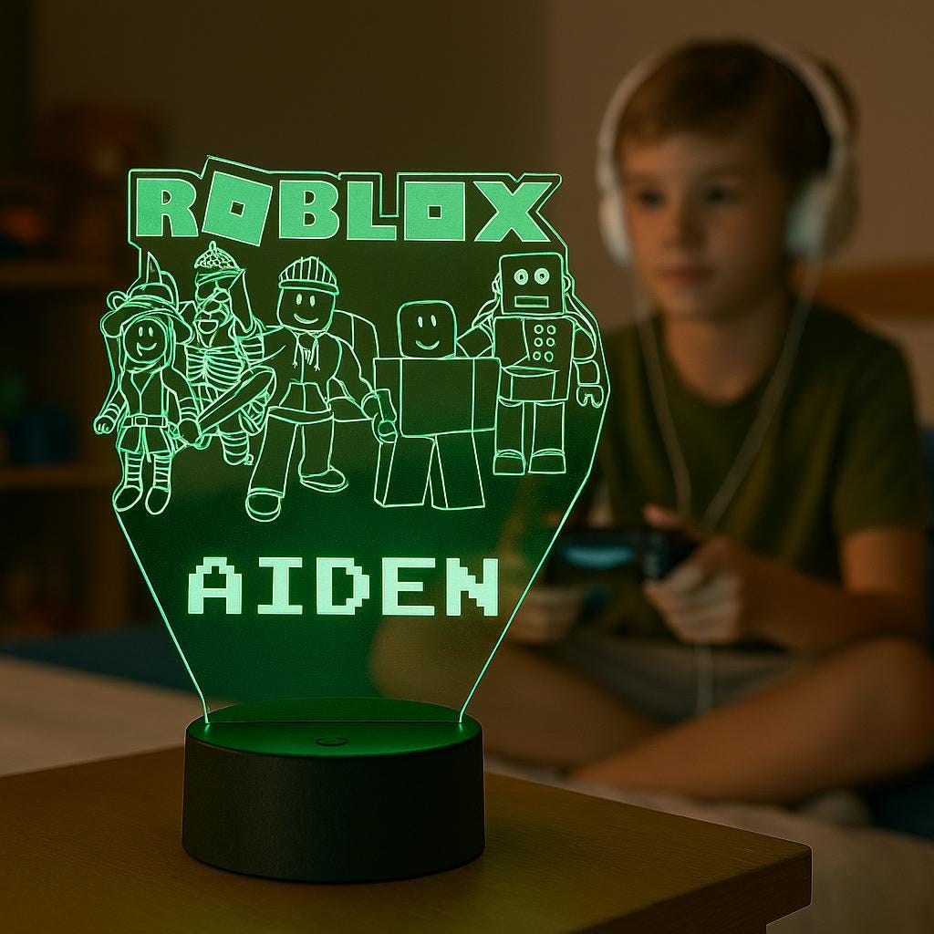 Personalized ROBLOX Night Light